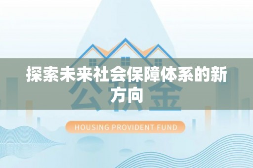 龙凤探索未来社会保障体系的新方向