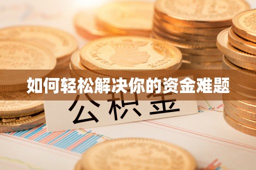 龙凤如何轻松解决你的资金难题
