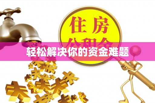 龙凤轻松解决你的资金难题