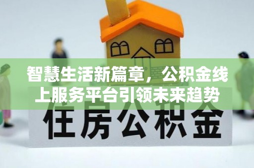 龙凤智慧生活新篇章，公积金线上服务平台引领未来趋势